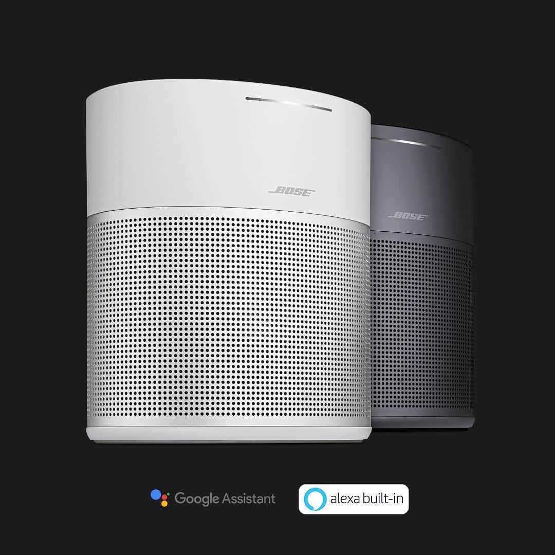 BOSEさんのインスタグラム写真 - (BOSEInstagram)「Say hello to the newest member of the #BoseSmart family: Bose Home Speaker 300. It gives you the immersive sound you want without taking up the space you don’t. Plus with built-in @google Assistant and @amazon Alexa, you can stay busy but keep listening. #BoseSpeakers #HeyGoogle. . U.S. and Canada only. More countries to follow.」6月20日 22時51分 - bose