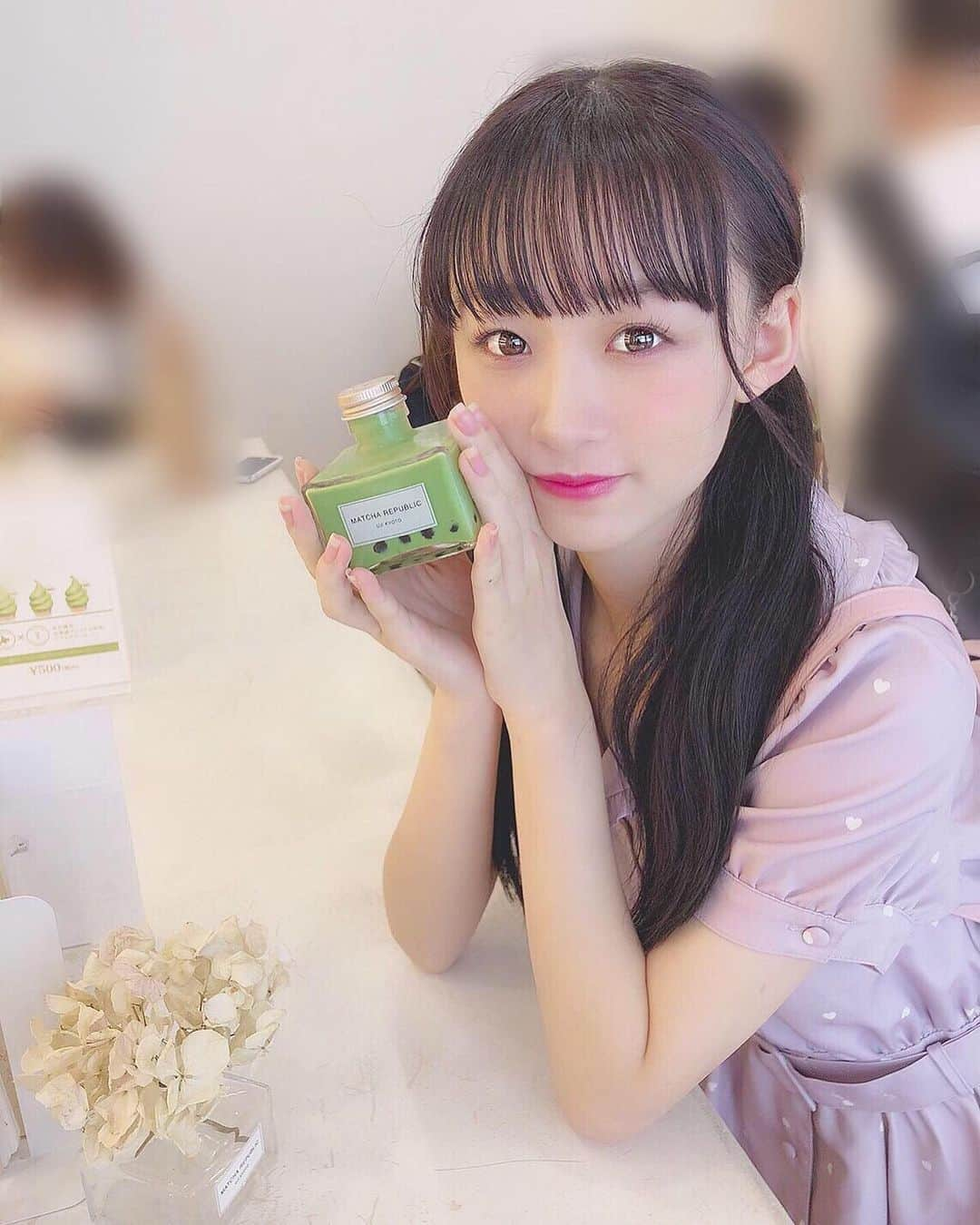 音嶋莉沙さんのインスタグラム写真 - (音嶋莉沙Instagram)「のん乃と京都に行った時に行ったお店😚﻿﻿ インスタをみて行きたいと思ってたお店やったから﻿﻿ 行けて嬉しかった💕﻿﻿ ﻿﻿ ﻿ 抹茶×タピオカ﻿﻿ 本当大好きが詰まりすぎてた…♡♡﻿﻿ ﻿﻿ ﻿ 👗Risaコーデ👗﻿﻿ one-piece❤︎﻿ @ankrouge_official ﻿ ﻿﻿ ﻿﻿ ﻿ ﻿﻿ #京都 #旅行 #抹茶 #抹茶共和国 #タピオカ﻿ #Risaコーデ #私服 #ワンピース #アンクルージュ﻿」6月20日 23時06分 - otoshima_risa