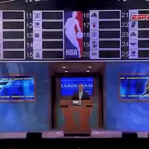 ジョン・ウォールのインスタグラム：「9 yrs ago today, my biggest dream came true, this kid from  Raleigh, NC was drafted #1 into the @nba  Leading up to the moment was nerve-wrecking, I had butterflies, I had soo much running through my mind.  But the one thing I knew for sure was that I wanted to ball, and ball hard with the best in the world  Congrats to the Draft Class of 2019,  today is your day, make sure you  soak it all in, live in the moment. Don’t take any part of this day for granted.  And for anybody who goes un-drafted, try not to get down, keep your head up and continue to GRIND for your Dream‼️#TBT  #Wallway #DCFamily #Draft2010」