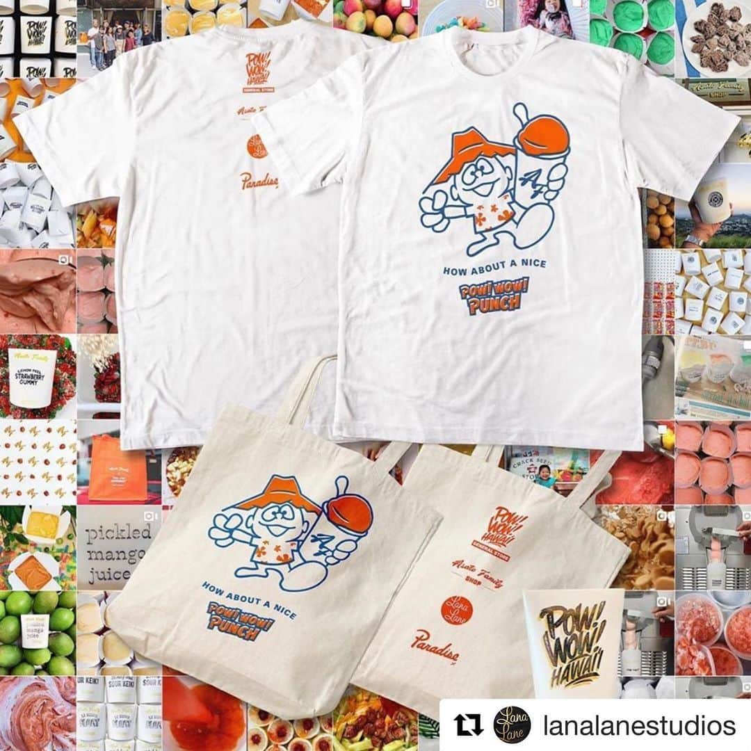 Shing02さんのインスタグラム写真 - (Shing02Instagram)「I'll be hosting a sticker workshop so come through!  POW! WOW! Hawaii General Store Grand Opening kicks off this Sunday 6.23.19 from 10am - 2pm at @lanalanestudios in Kakaako! In celebration of the grand opening, we’re hosting a family fun-filled event featuring @asatofamily, workshops, and live entertainment. Asato Family Shop will be releasing an exclusive flavor called “POW! WOW! Punch” along side a limited-edition t-shirt and tote bag collab.  Adult and Keiki sizes will be available, check this post on @powwowworldwide and see how you can win a tote, T, and pint of POW! WOW! Punch!」6月21日 9時42分 - shing02gram