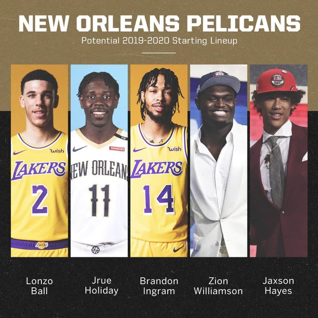 スポーツセンターさんのインスタグラム写真 - (スポーツセンターInstagram)「The Pelicans will look a lot different next season 👀」6月21日 10時00分 - sportscenter