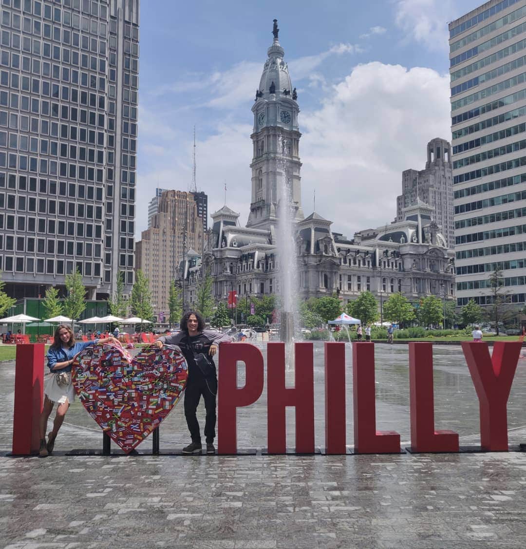レオ・ルカ・スフォルツァさんのインスタグラム写真 - (レオ・ルカ・スフォルツァInstagram)「Amazing day in Philly with my love ♥️@nicolegosviani9 love You ♥️」6月21日 1時08分 - leolucasforza