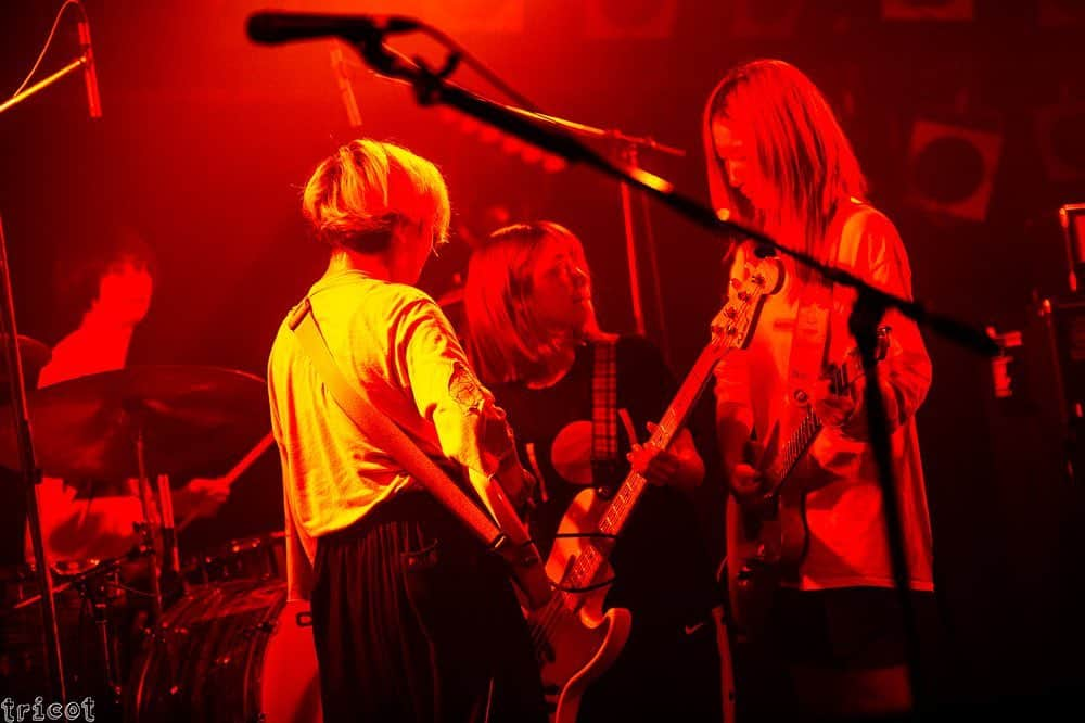 tricotさんのインスタグラム写真 - (tricotInstagram)「6.20.19 ElectricLadyLand,Nagoya Pic: @_____mashima #tricot #tricotband」6月21日 1時12分 - tricot_band_jp