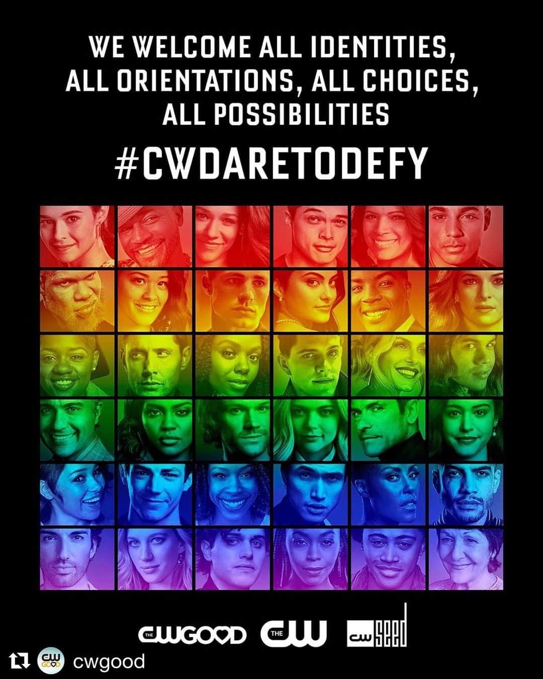 The Flashさんのインスタグラム写真 - (The FlashInstagram)「🔁: @cwgood All are welcome at The CW 🏳️‍🌈. #CWLove #PrideMonth #CWDareToDefy」6月21日 2時16分 - cwtheflash