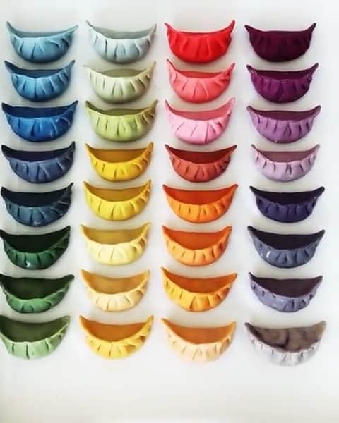 Paul Octaviousのインスタグラム：「🌈 Rainbow Dumplings 🌈🥢 📸 by @brendan_pang」