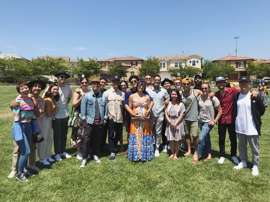 ショーン・エバリストのインスタグラム：「Last weekend with the fam  @_marimadrid & @keonemadrid and their soon to be born baby girl🙌🏽😭 Mari Chan, what a superwoman you are💪🏽🤰🏻Gambatte!! Such a beautiful time, I love you guys.」