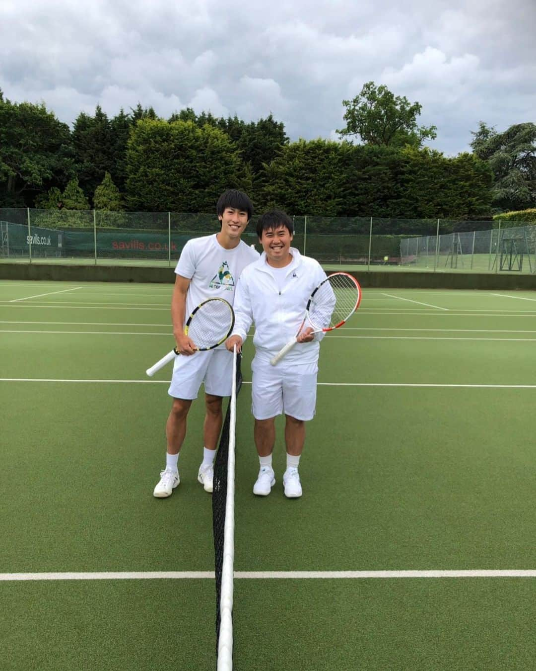 綿貫陽介さんのインスタグラム写真 - (綿貫陽介Instagram)「Thank you for St Geoege’s Lawn Tennis Club and @mvenus3 😎 it was everything perfect!!!!」6月21日 2時49分 - tennisuke412