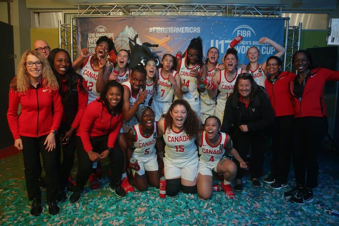 FIBAさんのインスタグラム写真 - (FIBAInstagram)「@canadabasketball 🇨🇦 is the first team to qualify to the #FIBAU17 from the Women’s #FIBAU16Americas! 🎉」6月21日 4時07分 - fiba