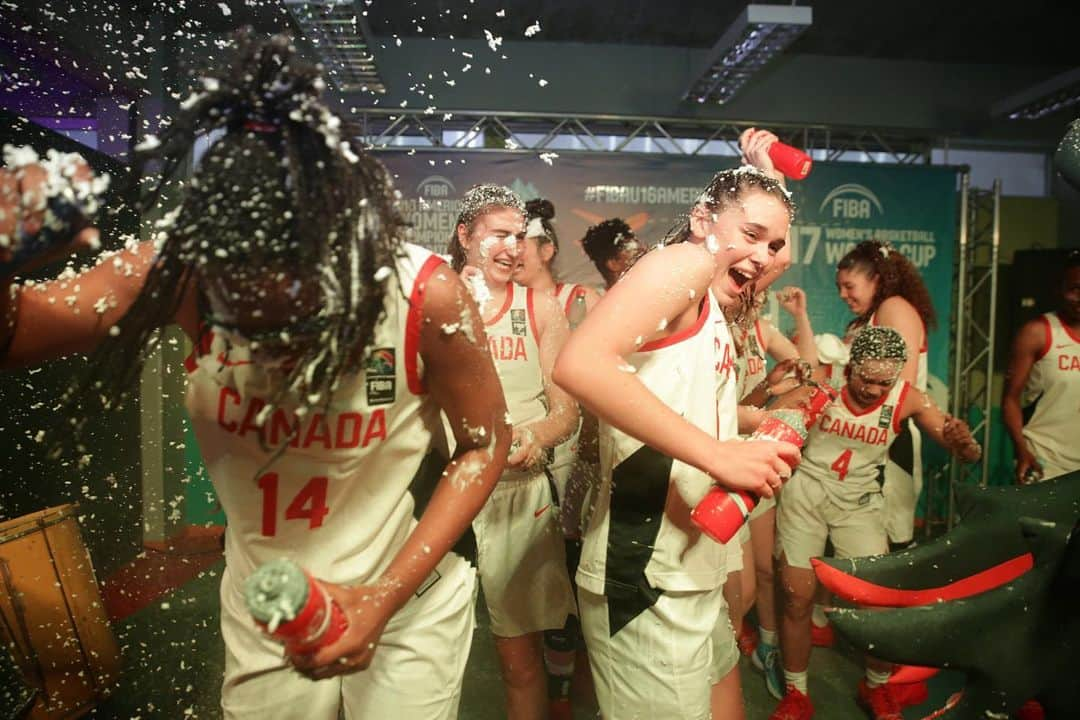 FIBAさんのインスタグラム写真 - (FIBAInstagram)「@canadabasketball 🇨🇦 is the first team to qualify to the #FIBAU17 from the Women’s #FIBAU16Americas! 🎉」6月21日 4時07分 - fiba