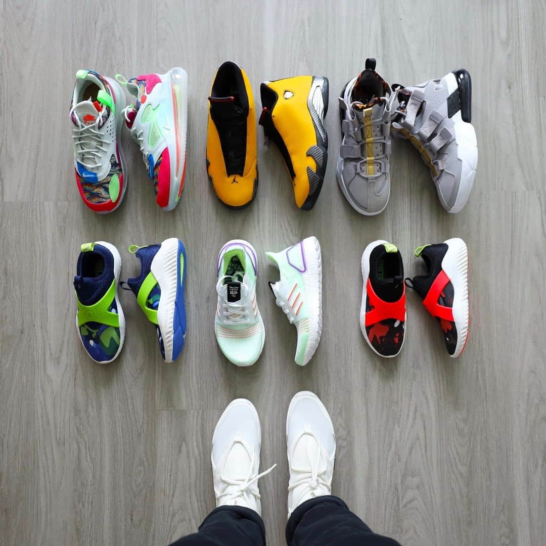 のインスタグラム：「@RayPolancoJr previews the best sneakers dropping this week. Tune into Live For The Drop airing on @FootLocker’s IG Story on Saturday at 10AM.」