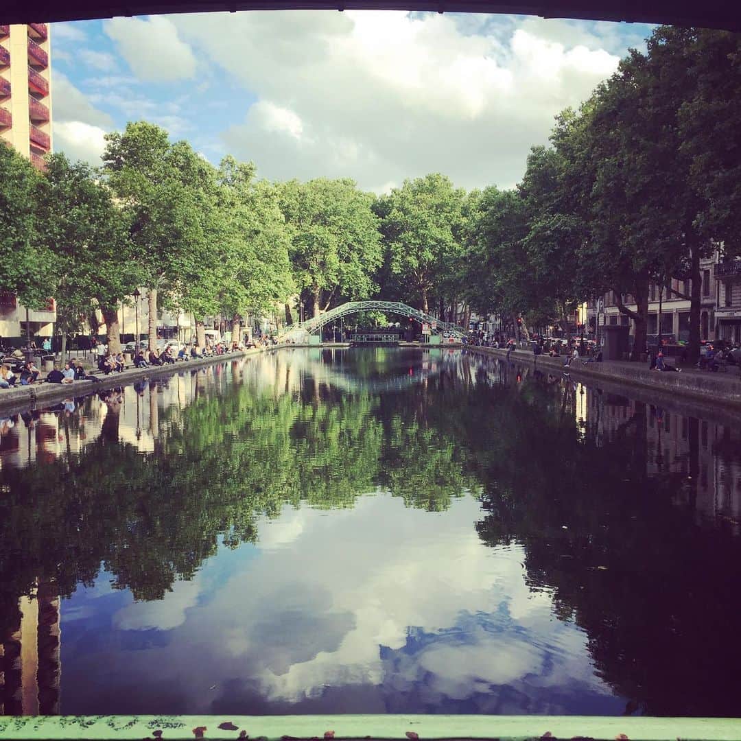 大森美希さんのインスタグラム写真 - (大森美希Instagram)「#canalsaintmartin #paris #parislife #laviequotidienne #パリ散歩 #パリところどころ #パリ生活 #パリ #海外生活」6月21日 6時14分 - mikiomori_