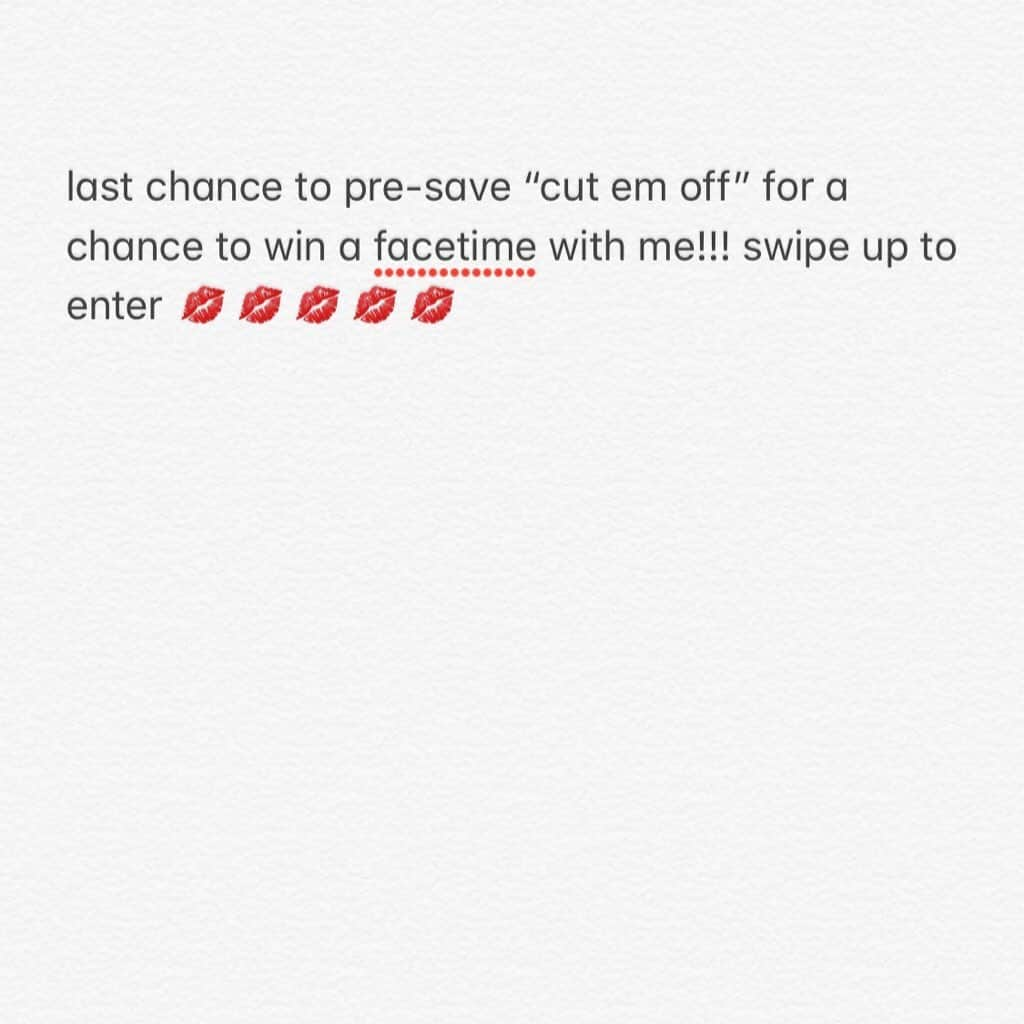 ジョーディン・ジョーンズさんのインスタグラム写真 - (ジョーディン・ジョーンズInstagram)「click the link in my bio to enter 💋💋 CUT EM OFF IN 6 HOURS」6月21日 6時19分 - jordynjones