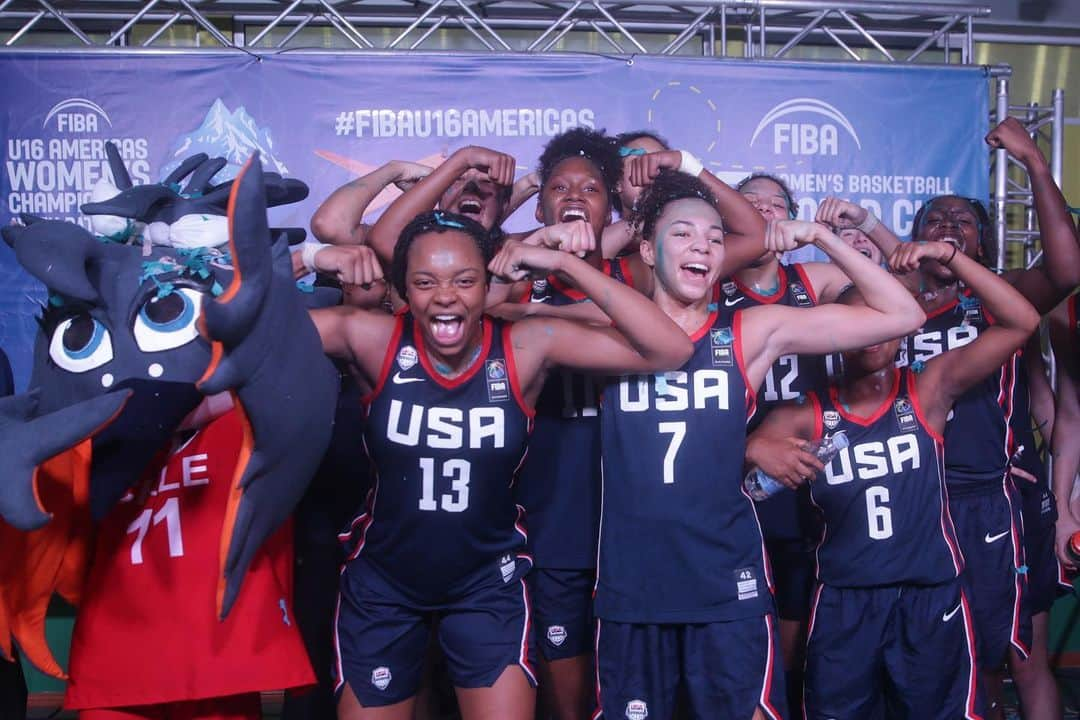 FIBAさんのインスタグラム写真 - (FIBAInstagram)「@usabasketball 🇺🇸 grabs the second 🎟 available for the #FIBAU17 from the Women’s #FIBAU16Americas!」6月21日 6時53分 - fiba