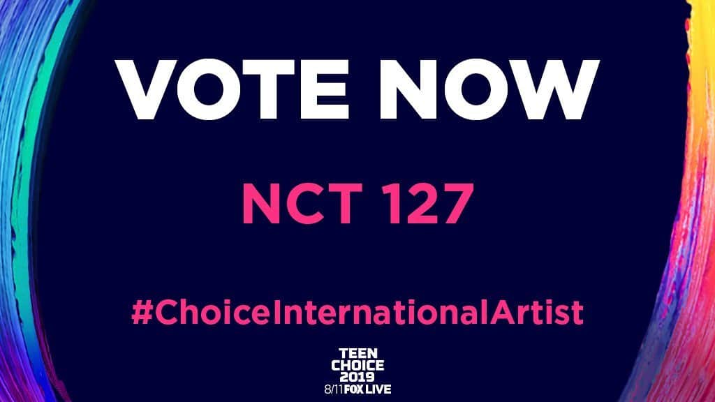 NCT 127さんのインスタグラム写真 - (NCT 127Instagram)「#NCTzens!! We can’t believe we are nominated for #ChoiceInternationalArtist for the 2019 #TeenChoice Awards! 😱💚 Voting is NOW open! ➡️ https://teenchoice.votenow.tv/  @TeenChoiceFOX #NCT127 〖 #SUPERHUMAN 〗 #WE_ARE_SUPERHUMAN #NCT127_SUPERHUMAN」6月21日 7時00分 - nct127
