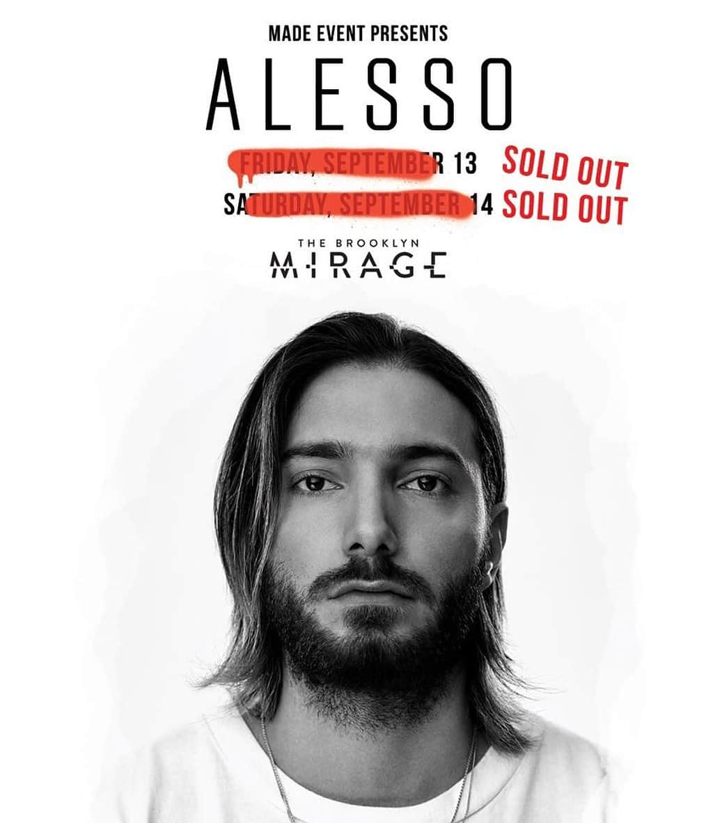 アレッソさんのインスタグラム写真 - (アレッソInstagram)「Thank you New York! Both nights sold out. This one is gonna be one to remember! 🇺🇸 🗽」6月21日 7時47分 - alesso