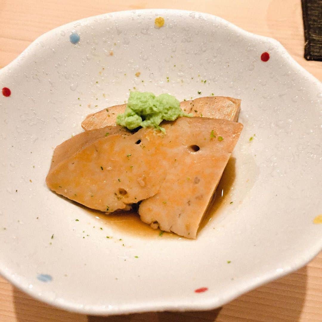 岩村菜々美さんのインスタグラム写真 - (岩村菜々美Instagram)「#寿司 #sushi #うに #uni #刺身 #sashimi #魚 #sakana #天ぷら #tenpura  #六本木 #roppongi  #森本 #Morimoto #ダイエット #diet」6月21日 18時21分 - nanami1120
