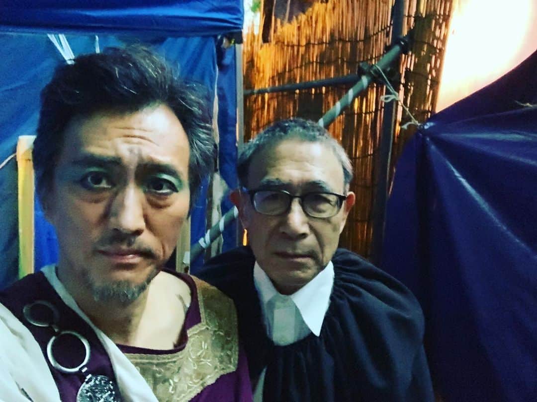 大鶴義丹さんのインスタグラム写真 - (大鶴義丹Instagram)「蛇姫様、花園神社、7日目！  #新宿梁山泊 #蛇姫様」6月21日 18時52分 - gitan.ohtsuru