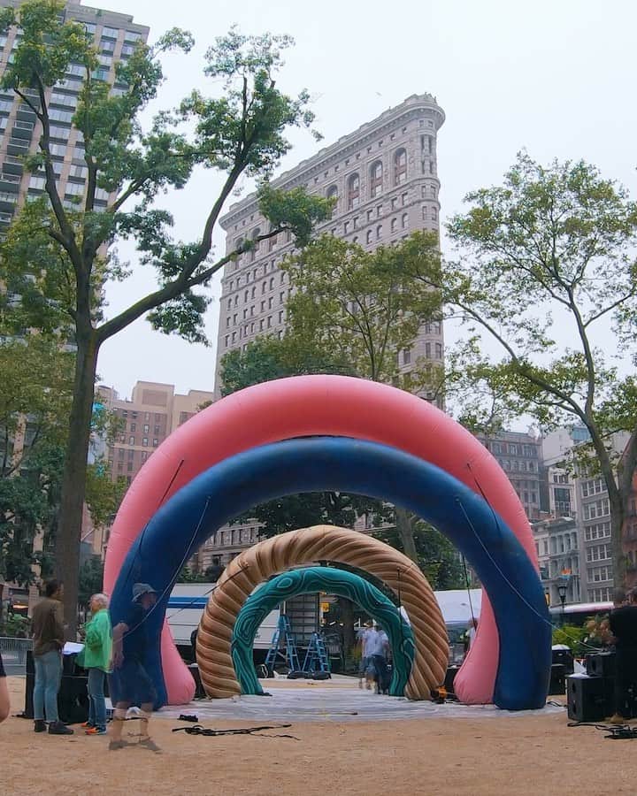 デビッドヤーマンのインスタグラム：「Something big is coming to NYC’s #MadisonSquarePark cc: @geronimo #linkinbio」