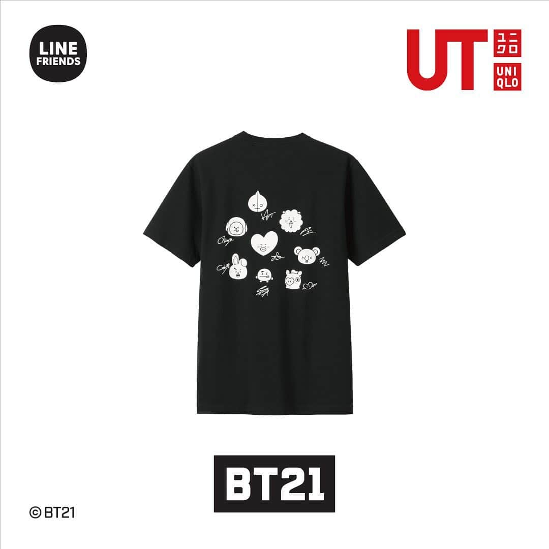 ユニクロさんのインスタグラム写真 - (ユニクロInstagram)「BT21 l UT now finally available globally starting today!! @uniqlo.ut #UNIQLO #uniqloUT #UNIVERSTAR #BT21 #KOYA #RJ #SHOOKY #MANG #CHIMMY #TATA #COOKY #VAN」6月21日 11時00分 - uniqlo