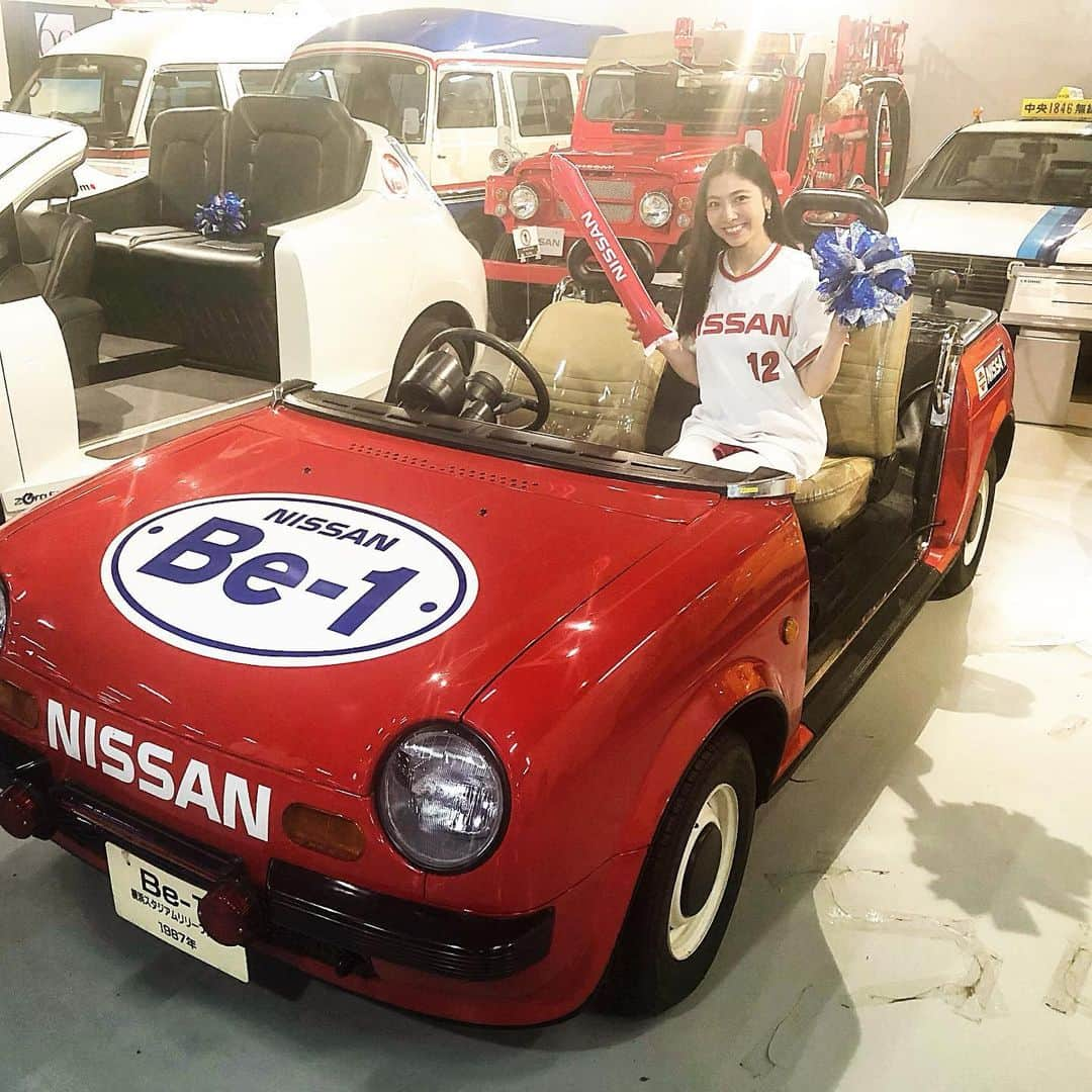 原アンナさんのインスタグラム写真 - (原アンナInstagram)「#日産ヘリテージコレクション で記念写真っ😊🙏✨✨ 車に詳しくない私でも興奮しちゃった！！ . ウチのお父さんとかお兄ちゃん好きそうだなー🚗 . #かながわらく楽ウォーキング #座間」6月21日 12時11分 - annahara821