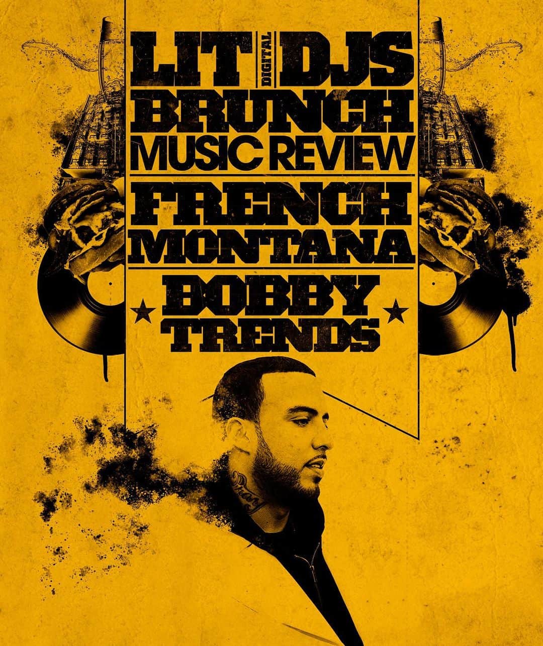 ファンクマスター・フレックスのインスタグラム：「We back again! @djbobbytrends x @litdigitaldjs x @shaketheblock」