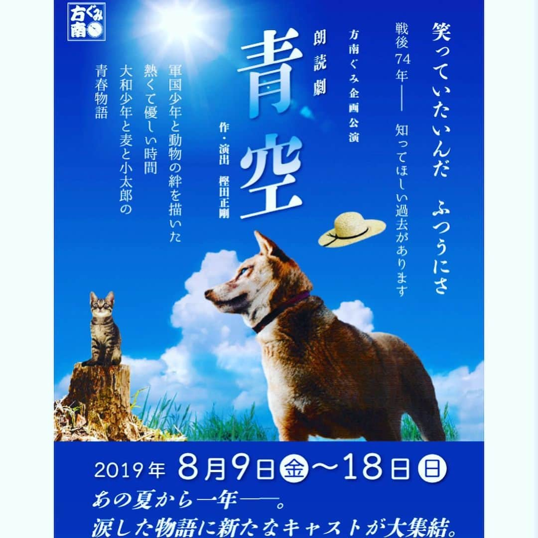 緒月遠麻さんのインスタグラム写真 - (緒月遠麻Instagram)「☆ 1年ぶりですね~ 8月12日朗読劇 『青空』に出演させて頂きます☺︎ 何役かまだわかりませんが 去年は 犬でしたね🐕 #ワンコ そして トムとジェリー 大阪公演 出演させていただきます🐈🐀 #湖月わたる さん とダブルキャストなんて 恐れ多いです。 こづさんに会えるの ベルばら以来 今から めちゃくちゃ楽しみです☺︎✨ 両方とも よろしくお願い申し上げます。 もちろん ジップとキャンディも🍭 #是非に #☺」6月21日 12時53分 - toma_ozuki