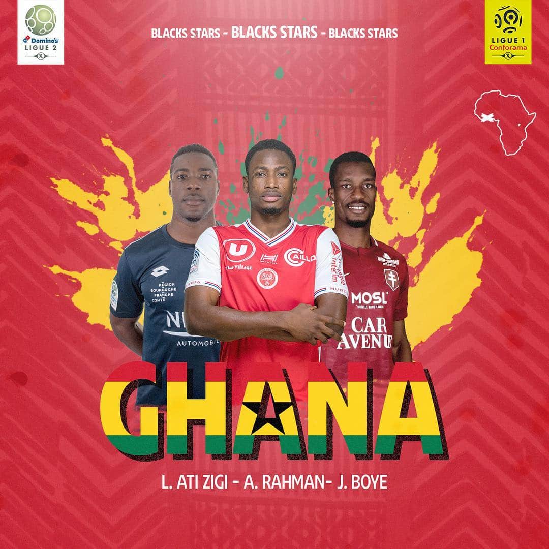 リーグ・アンさんのインスタグラム写真 - (リーグ・アンInstagram)「Les Black Stars ! . Le joueur du @stadedereims, Baba @baba_rahman_ représentera la @Ligue1Conforama au sein du Ghana 🇬🇭 et tentera de remporter cette CAN tant attendue ! . #CAN2019 #Ghana #Reims #Ligue1Conforama #Afrique」6月21日 13時53分 - ligue1ubereats