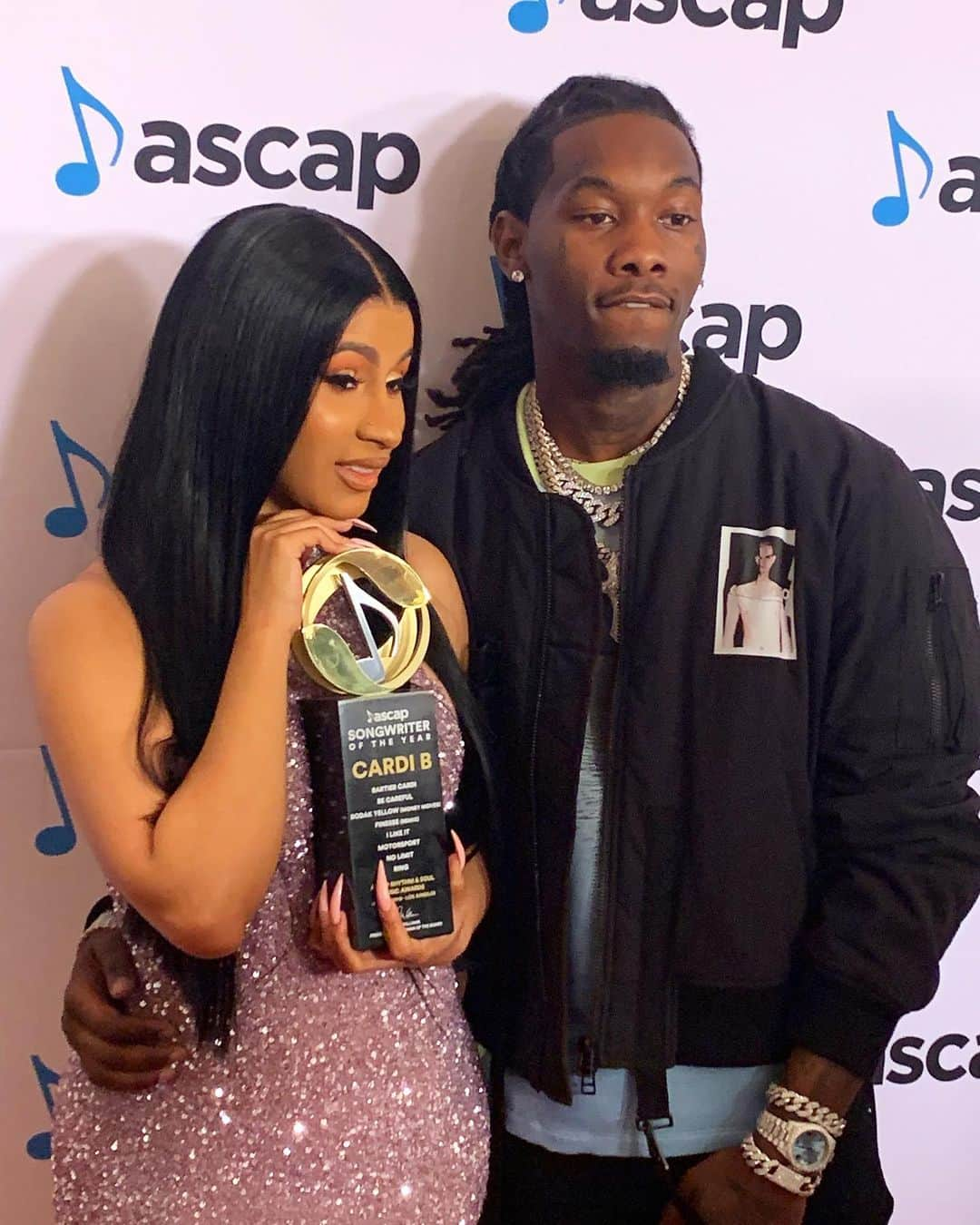 ASCAPさんのインスタグラム写真 - (ASCAPInstagram)「#CARDIB IS THE FIRST FEMALE RAPPER TO BE NAMED #ASCAP SONGWRITER OF THE YEAR #ASCAPURBAN」6月21日 14時55分 - ascap