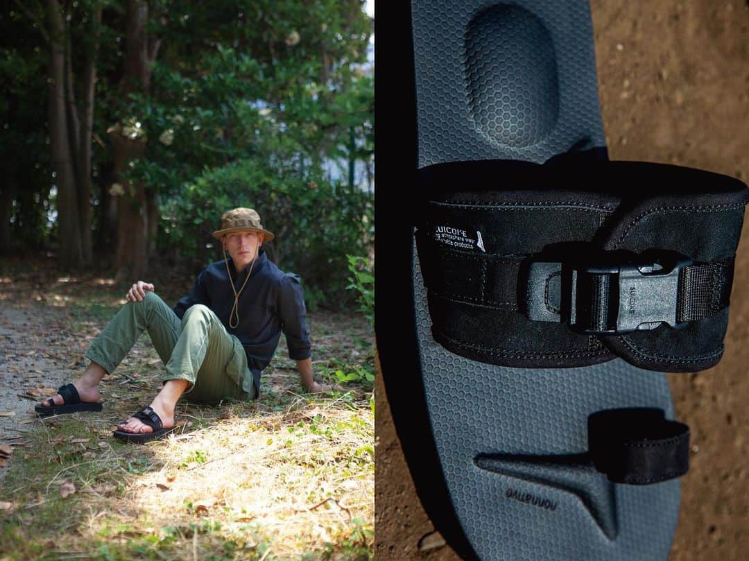 のインスタグラム：「2019 .6 .22 (sat) in store ■nonnative × SUICOKE HUNTER SANDAL COLOR : BLACK SIZE : 26.0cm , 27.0cm , 28.0cm PRICE : ¥22,000 (+TAX） ・ #a_and_s #nonnative #suicoke @nonnative @suicoke_official」