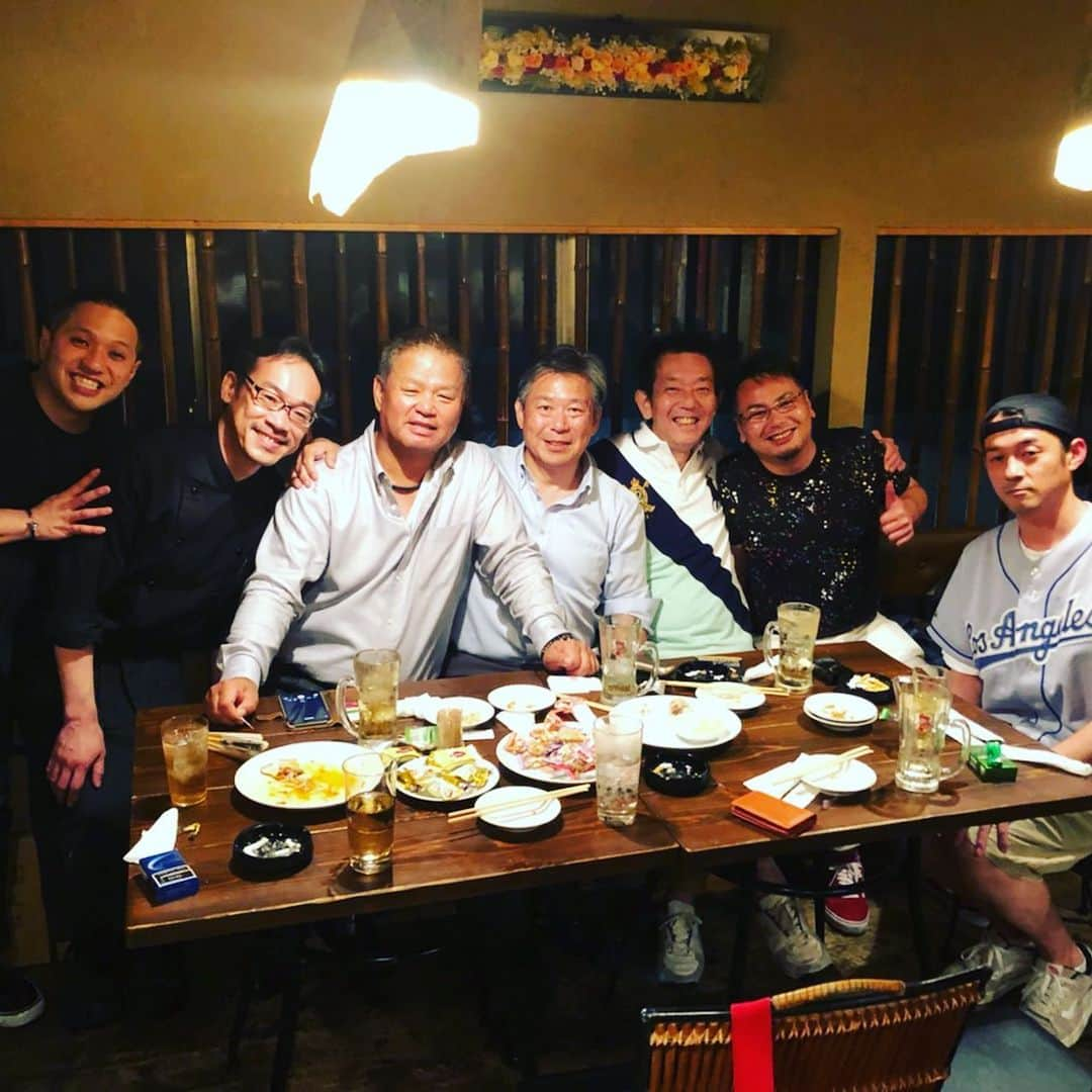 金村義明さんのインスタグラム写真 - (金村義明Instagram)「#神戸の弟達#中華料理組合#理事長#副理事長#理事#肉の山喜#前田君#野球部」6月21日 15時55分 - yoshiaki_kanemura