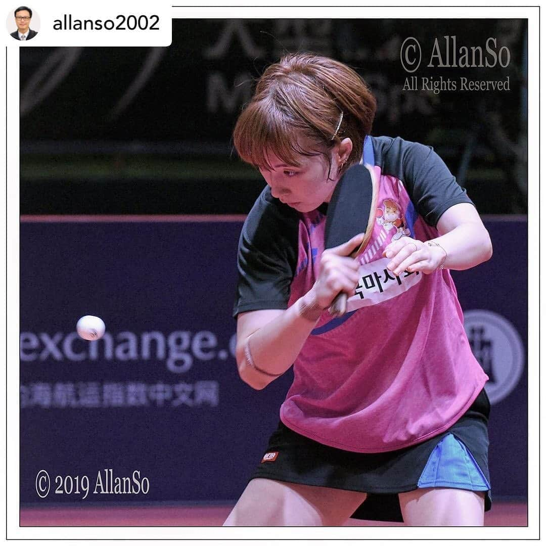 ソ・ヒョウオンさんのインスタグラム写真 - (ソ・ヒョウオンInstagram)「Thank you !🏓 . . Posted @withrepost • @allanso2002 Seamaster 2019 ITTF World Tour - Hang Seng Hong Kong Open. ~ SUH Hyowon 徐孝元. ( June 8, 2019 / Queen Elizabeth Stadium / Nikon D810 ). . . . . #徐孝元 #suhhyowon #teamkorea #nikonkorea #sportphotographers #nikonhongkong #ittf #ittfhongkongopen2019 #ittfworldtour #tabletennistournament #tabletennisplayers #hongkongtabletennisassociation #seohyowon #서효원」6月21日 17時06分 - suh_hyowon_