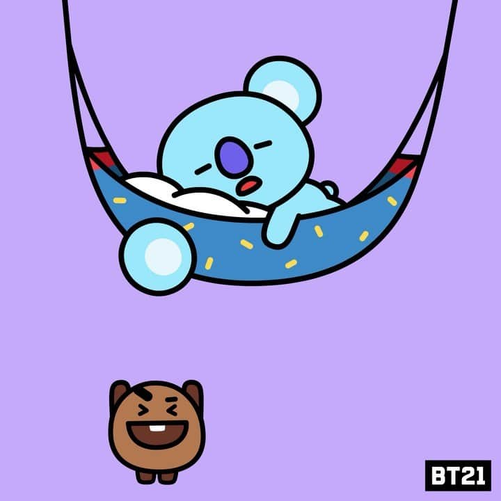 BT21 Stars of tomorrow, UNIVERSTAR!のインスタグラム