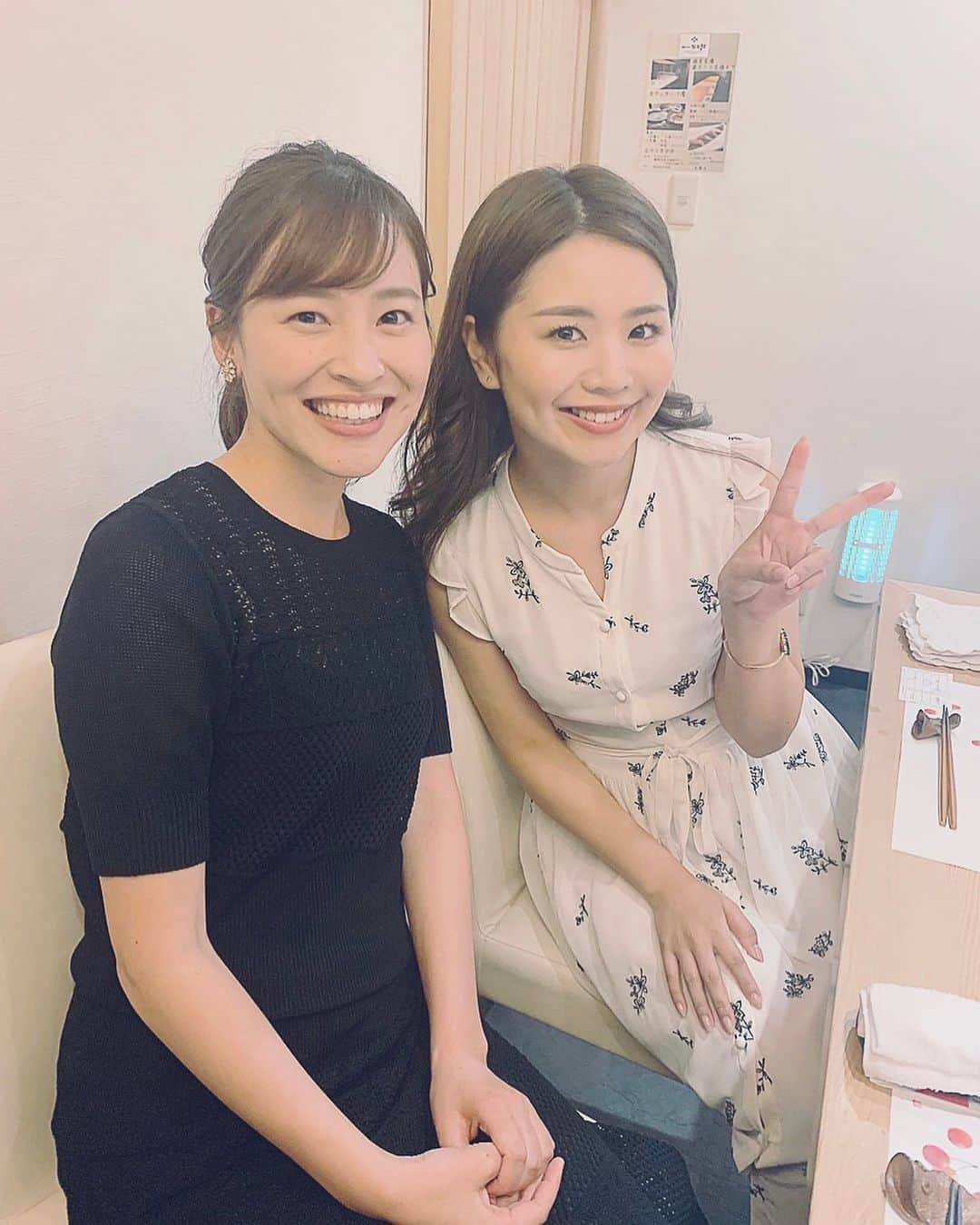 大槻有沙さんのインスタグラム写真 - (大槻有沙Instagram)「伶莉にひっさびさに会えました💓！ 話し足りないくらい時間があっという間で、もっと色々話したかった〜😂 我々ももう入社4年目、だんだん中堅に近づいてきてしまったねぇってしみじみしておりました💧（笑） 服装は真逆なチョイスですが、サバサバした性格が似ていて話が弾みます🙆🏻‍♀️ また行こうね〜🥂！ ・ #SBSテレビ #SBSラジオ #静岡放送 #鉄崎幹人のWASABI #WASABI #アナウンサー #大槻有沙 #静岡朝日テレビ #佐野伶莉 #同期 #follow #followme」6月21日 17時46分 - arisa_otsuki