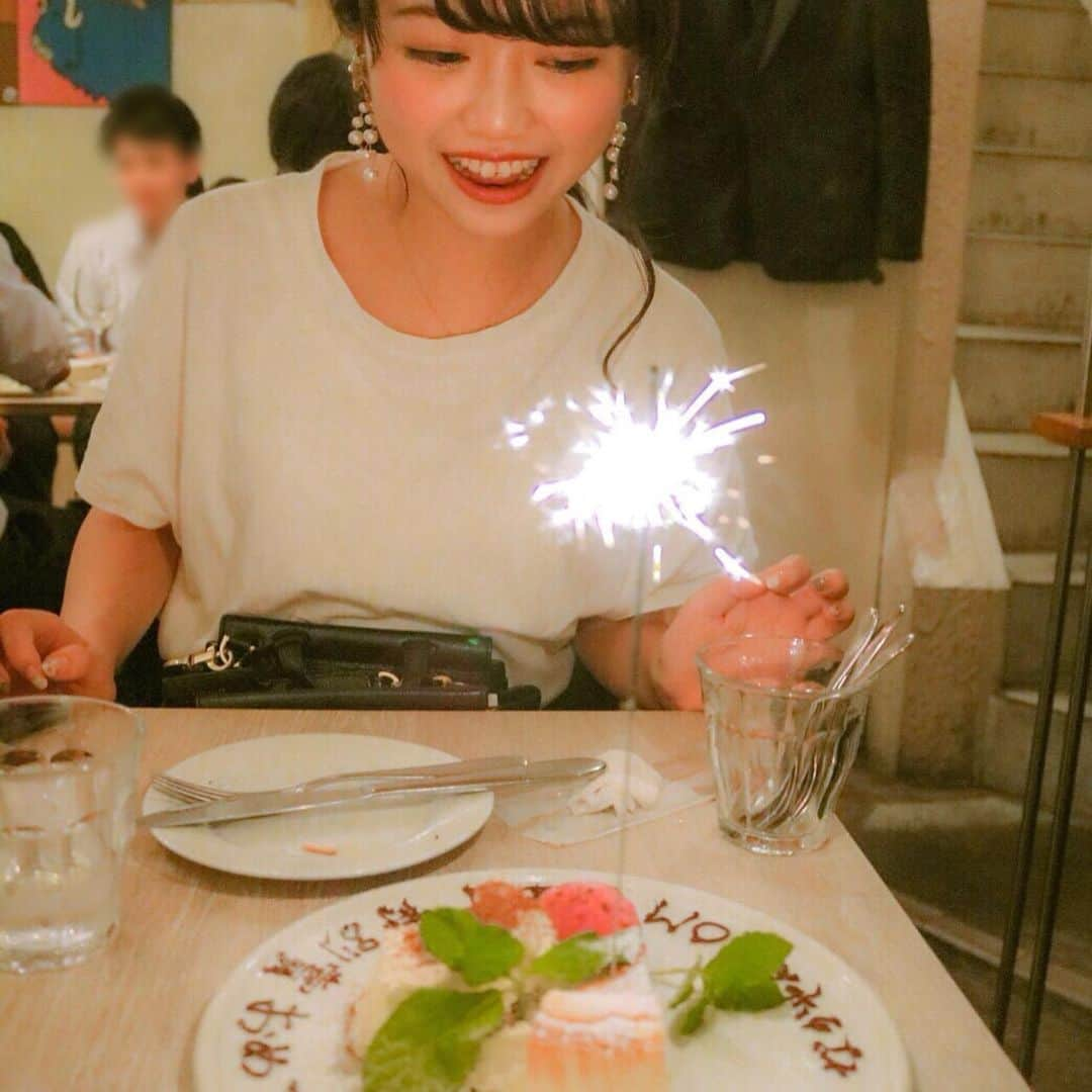 中谷彩伽さんのインスタグラム写真 - (中谷彩伽Instagram)「あまちゃん(@senshu18_ms3 )とこの前ご飯行ってきたよ😍ミスオブのお祝いして貰って感動🥺 . 趣味とか考えも似ててびっくり😂 . #ミスコン」5月28日 19時46分 - nakaya_ayaka_78