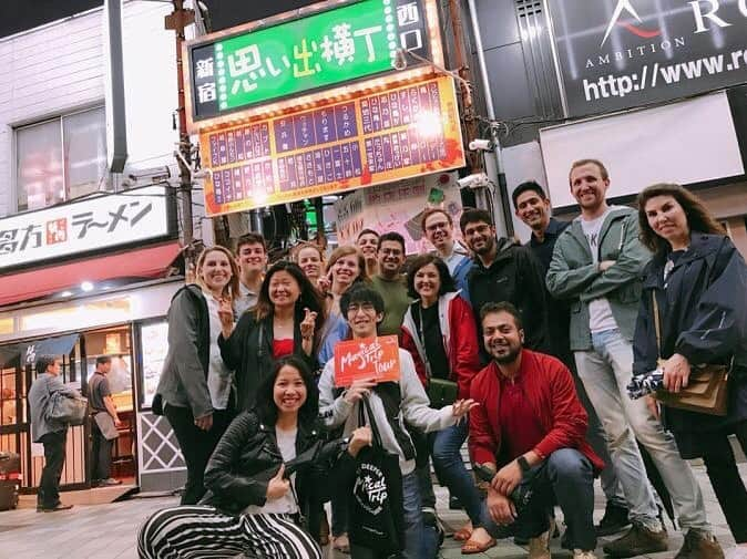 MagicalTripさんのインスタグラム写真 - (MagicalTripInstagram)「🍻 : Shinjuku Bar Hopping Tour 🍡 : Tokyo 🍜 : Tokyo Guide Yuri and Zac #magicaltrip#magicaltripcom#japantour #tokyotour #wheninjapan #love_bestjapan #igersjapan #ig_japan #team_jp_#tokyo #tokyotour #discovertokyo #tokyonight #tokyomemory #thingstodointokyo #magicaltripkyoto #tokyobarhopping #barhopping #visittokyo #tokyojapan #magicaltriptour #japantravel #japantrip #visitjapan #visittokyo #ilovejapan #lovejapan #japanlover #kyototrip #osakatrip #kyototravel #osakatravel」5月28日 21時14分 - magicaltripcom