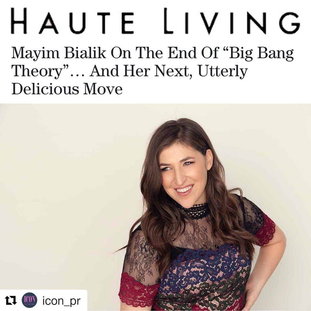 メイム・ビアリクさんのインスタグラム写真 - (メイム・ビアリクInstagram)「I love @bodhibowl and talking about Bodhi Bowl! 🥦 #Repost @icon_pr ・・・ @missmayim spoke with @hauteliving about the end of the @bigbangtheory_cbs era and her new vegan venture @bodhibowl. Read the interview on www.hauteliving.com ✏️: @laurainwonderland__ 📸: @doveshore  _ _ _ #mayimbialik #hauteliving #mayim #bodhibowl #vegan #veganfood #veganeats #vegetarian #lavegan #thebigbangtheory #tbbt #cbs #bigbangtheory #publicrelations #pr #publicist #iconpr」5月29日 3時04分 - missmayim