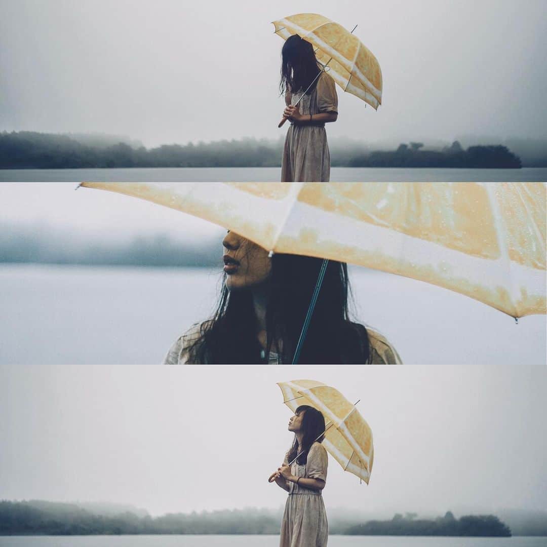 Naokoのインスタグラム：「rainy day..☂️」