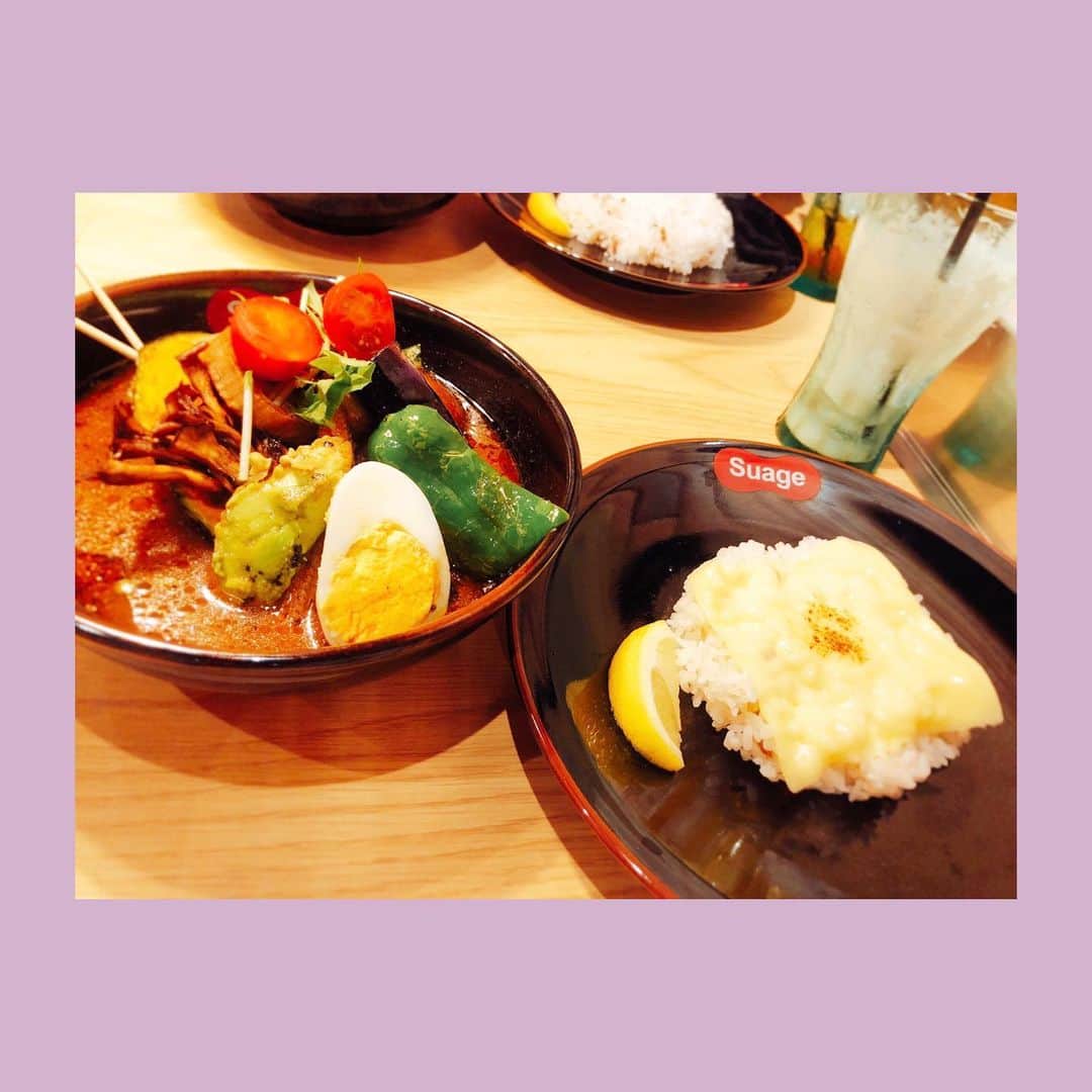 福島雪菜さんのインスタグラム写真 - (福島雪菜Instagram)「ʚ✞ɞ * #スープカレー うまみざわでしたっ🙏🏻💕💕 * * #curry #suage #shibuya #🍛」5月28日 23時34分 - yukina_fukusima