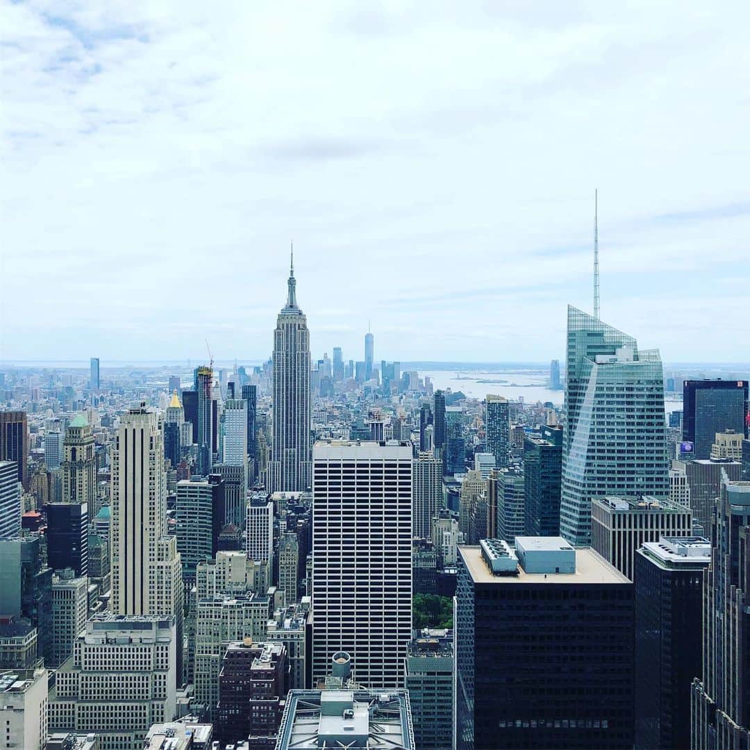 上杉洋史のインスタグラム：「Top of the Rock. #topoftherock」