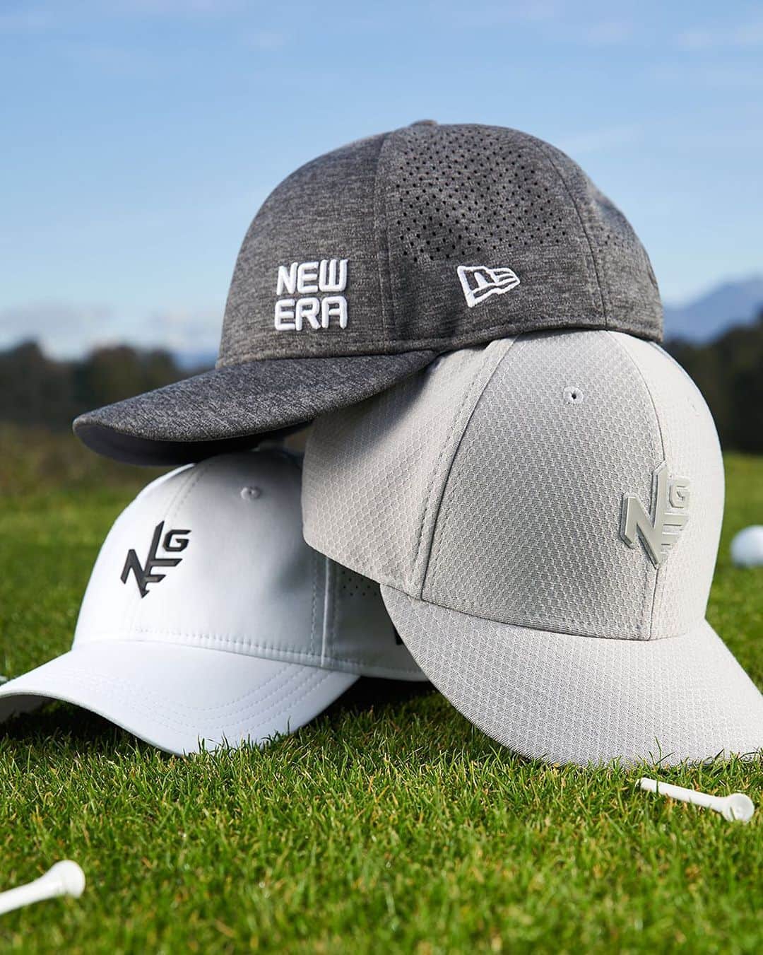 ニューエラ・キャップのインスタグラム：「Swing into summer with the New Era Golf Collection. Available now at neweracap.com」
