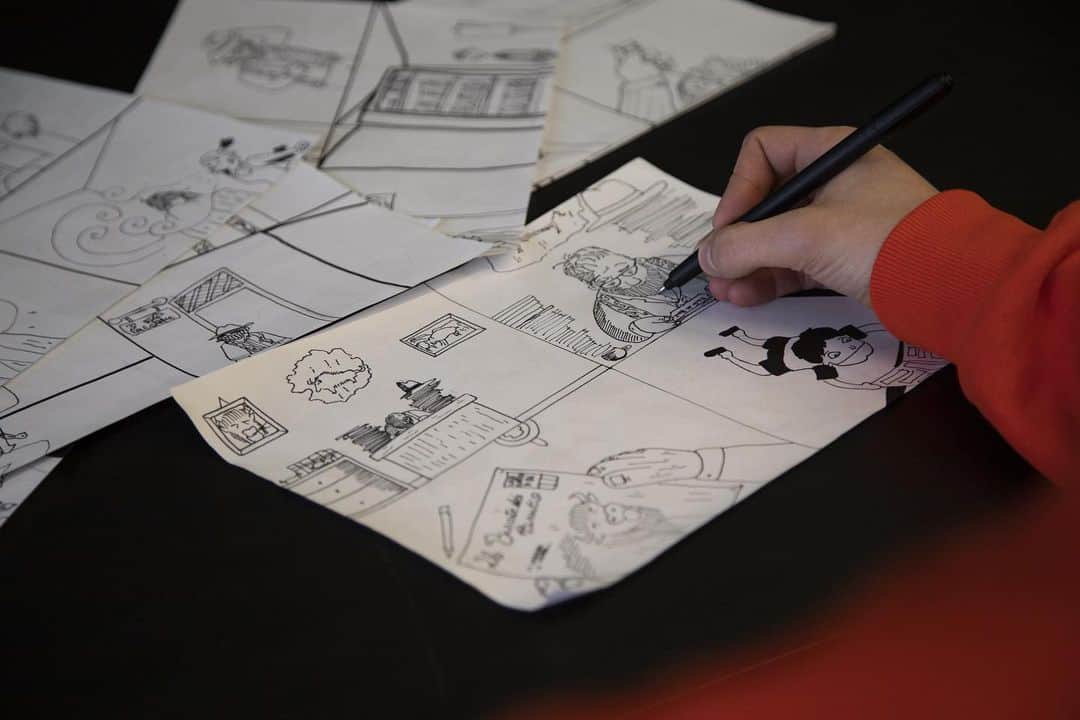 イルビゾンテのインスタグラム：「At Il Bisonte we are up to something...guess what? ☆ #ILBISONTE #CARTOON #COMINGSOON」