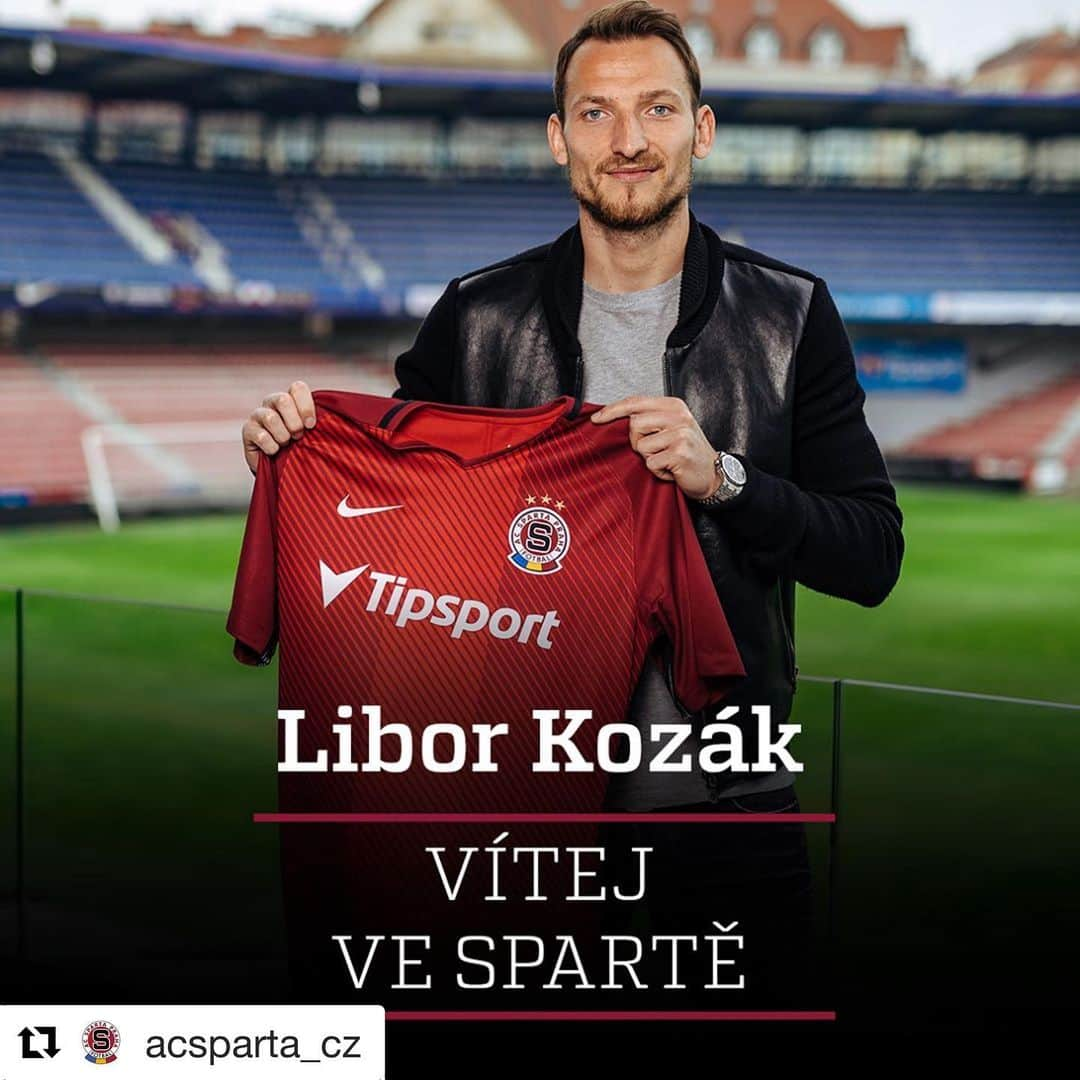 リボル・コザークのインスタグラム：「Nová výzva @acsparta_cz  New challenge @acsparta_cz」