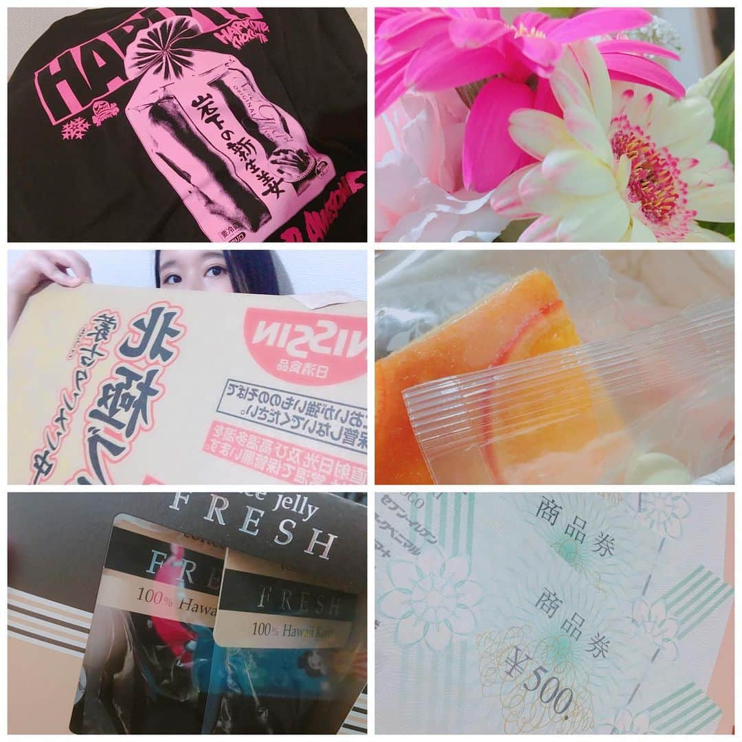 塚田詩織のインスタグラム：「2019.5.21～2019.5.26 ドブ恋10 #差し入れ #ありがとう」