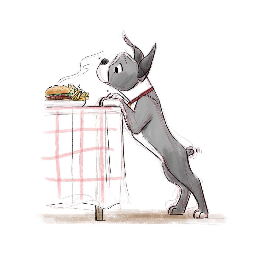 のインスタグラム：「Did someone say #NationalHamburgerDay? 🎨: Hyun-Min Lee, Character Design Supervisor」
