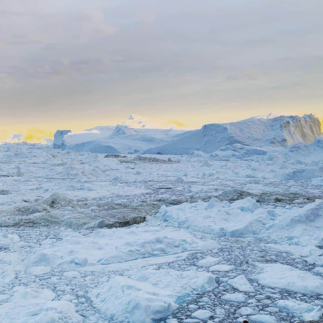 マチュー・フラミニさんのインスタグラム写真 - (マチュー・フラミニInstagram)「Words cannot express the emotion you feel when you witness climate change first hand. The Arctic is at the forefront of the warming and I’m astounded at the lack of commitment to halt and hopefully reverse this phenomenon. I’m personally committed to raising more awareness about this threat and the solutions that exist. #climatechange #greenland19 #worldeconomicforum #globalwarming」5月29日 3時27分 - mathieuflamini