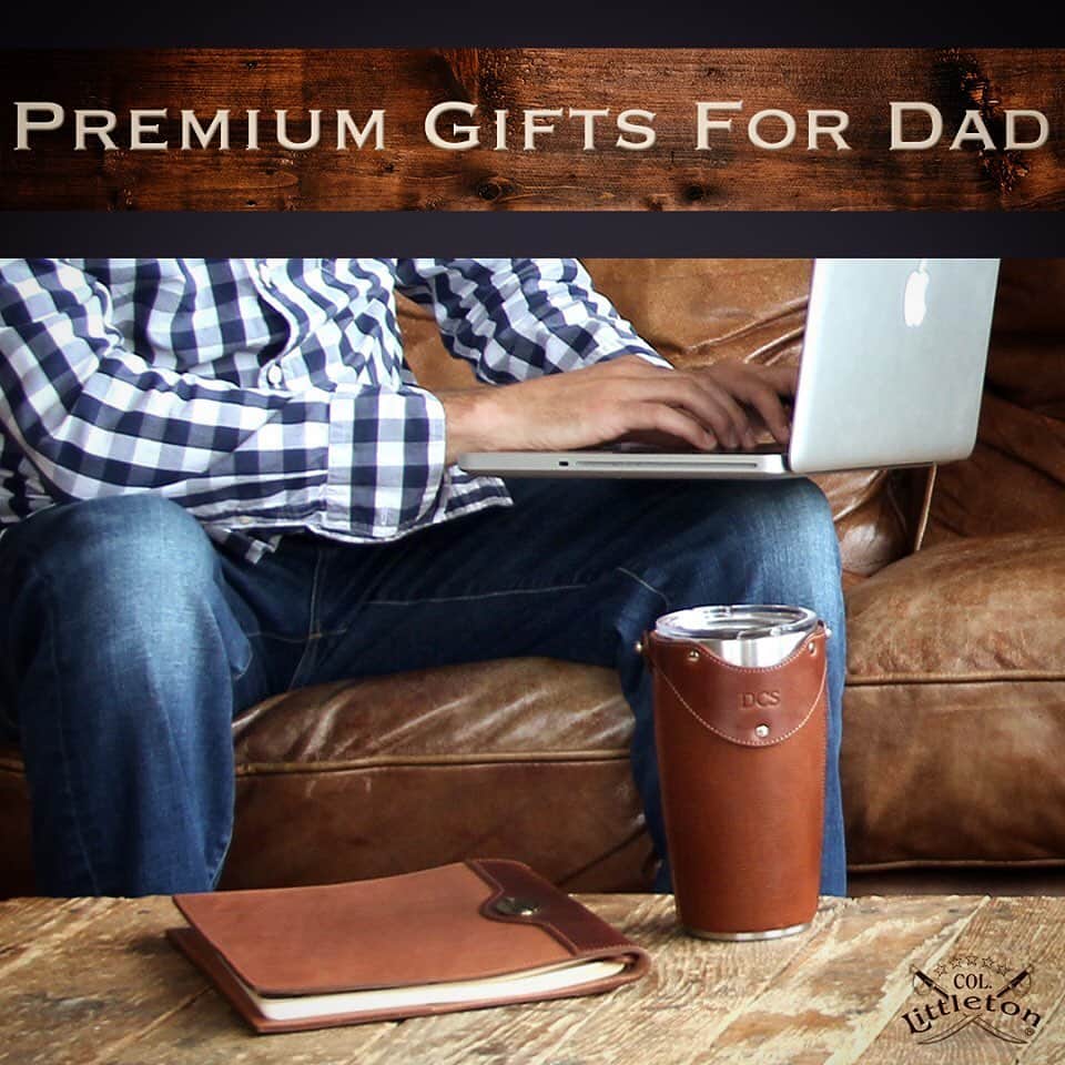 のインスタグラム：「Dads...they're the ones we turn to when we need a coach for the team or to tell us when to get our tires rotated. This Father's Day, give him a gift that will show him how much he truly means to you. Give him a gift that he will use and cherish for many years to come!  Shop Premium Gifts For Dad link in bio.  #FathersDay #GiftsForDad #GiftsForHim #FullGrainLeather #Leather #Leathergoods #Handmade #Handcrafted #MyColStyle #ColonelLittleton #ColLittleton #Tennessee #MadeInUSA #madeinamerica #americanmade #instadad #instastyle #instatraveler」