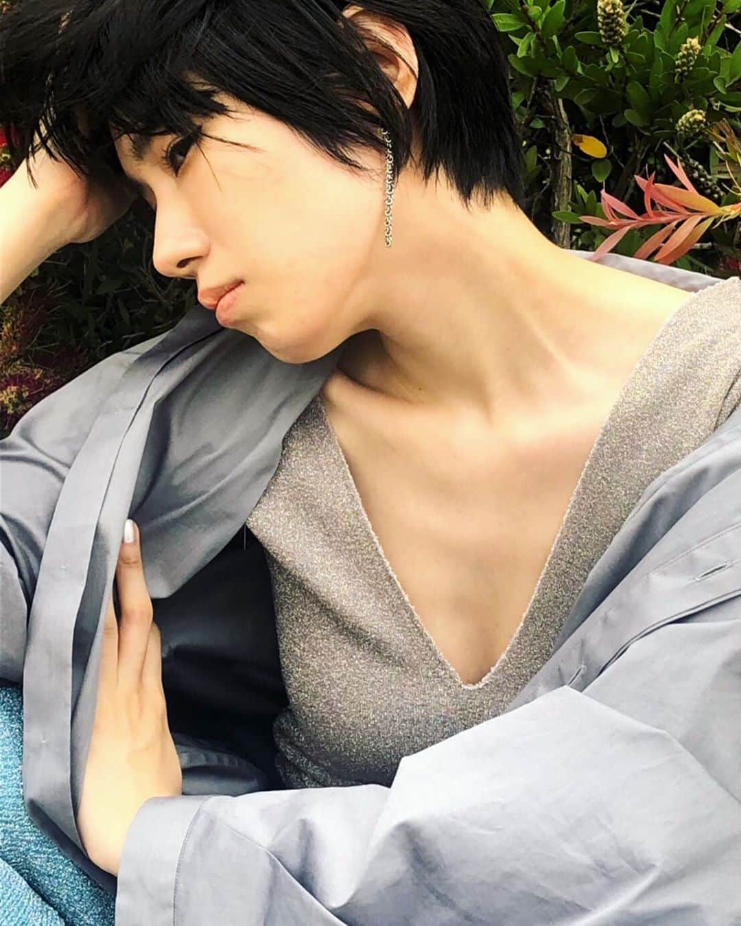 水野しずのインスタグラム：「オフショ♡♡♡♡♡ make: @ohayosunn」