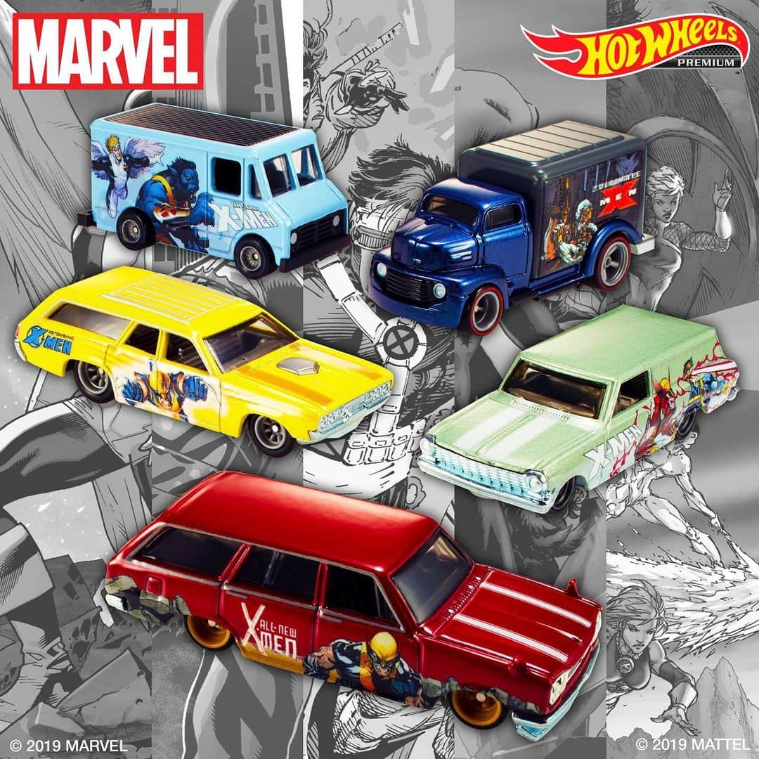 Hot Wheelsさんのインスタグラム写真 - (Hot WheelsInstagram)「The X-Men make their way into a super-charged and super-powered premium collection of #HotWheels. 💪 Swipe to see all your favorite mutants on these collectible die-casts. #HotWheels #XMen #Marvel」5月29日 4時50分 - hotwheelsofficial