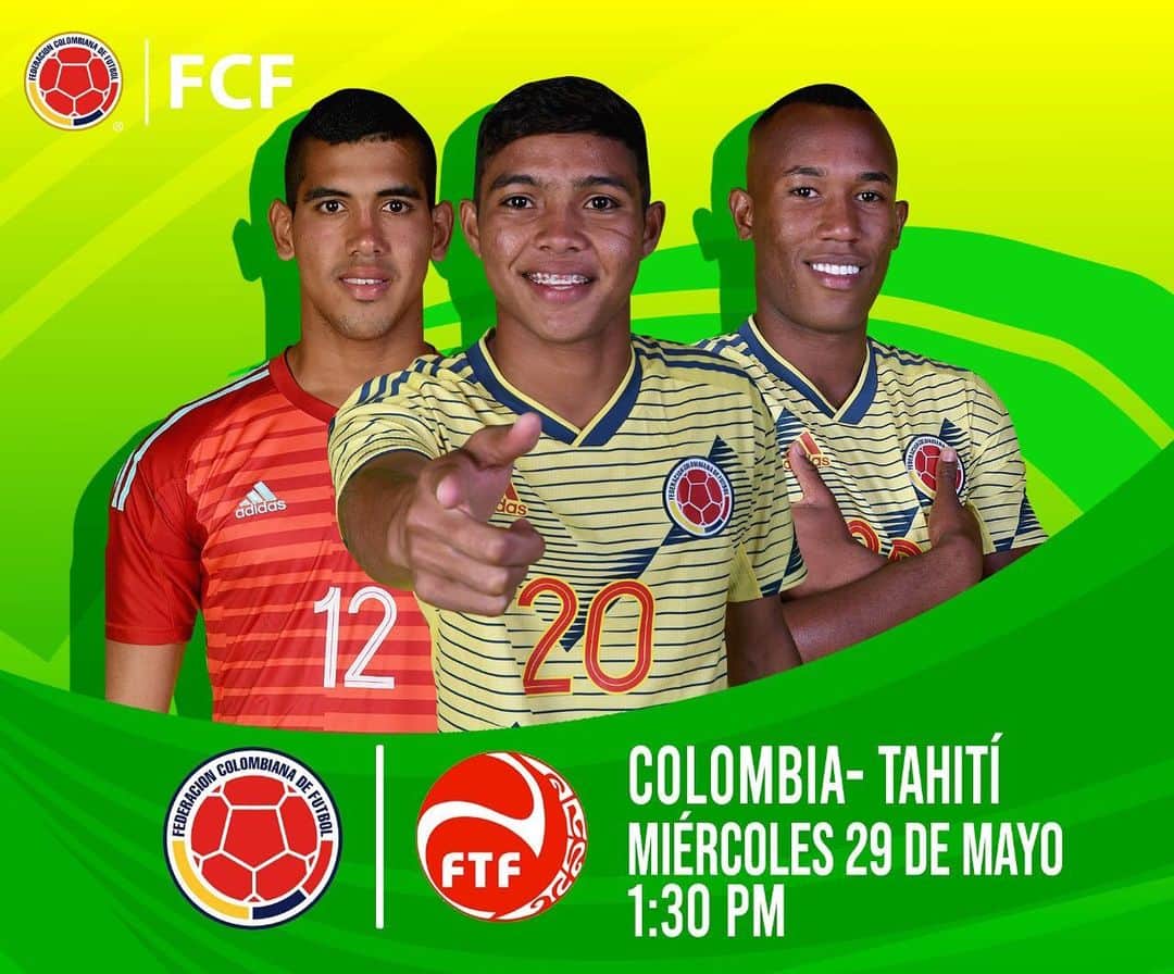 サッカー コロンビア代表チームのインスタグラム：「‪Mañana será el último partido de la fase de grupos para nuestra Selección Colombia Masculina Sub-20. #U20WC #MundialSub20 #VamosColombia‬」