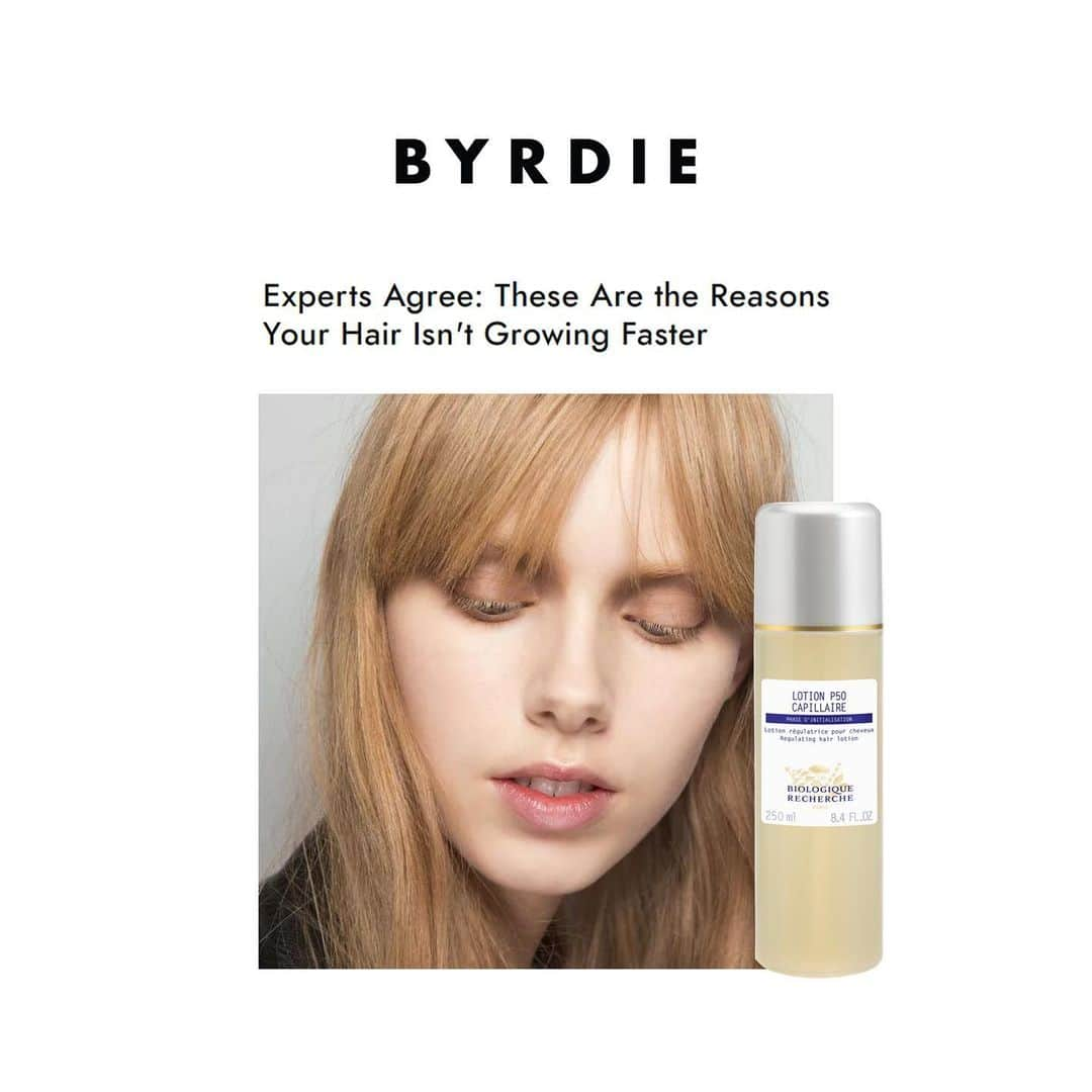 Biologique Recherche USAさんのインスタグラム写真 - (Biologique Recherche USAInstagram)「We are thrilled to see our partner @paullabrecquesalon  featured in @byrdiebeauty 's article “Experts Agree: These Are the Reasons Your Hair Isn't Growing Faster”. His solution to reveal healthy hair? Our Lotion P50 Capillaire, as its moisturizing and exfoliating properties will help to balance pH levels and strengthen the hair. The hairstylist gives its professional advises and recommends to do a “scalp massage to stimulate your hair and help it grow”. Read more through link in bio! • • • #biologiquerecherche #passion #expert #beauty #followyourskininstant #buildingbetterskin #hair #haircare #scalp #lotionp50capillaire #paullabrecquesalon #hairstylist #healthyhair #exfoliatedhair #byrdiebeauty」5月29日 6時53分 - biologique_recherche_usa